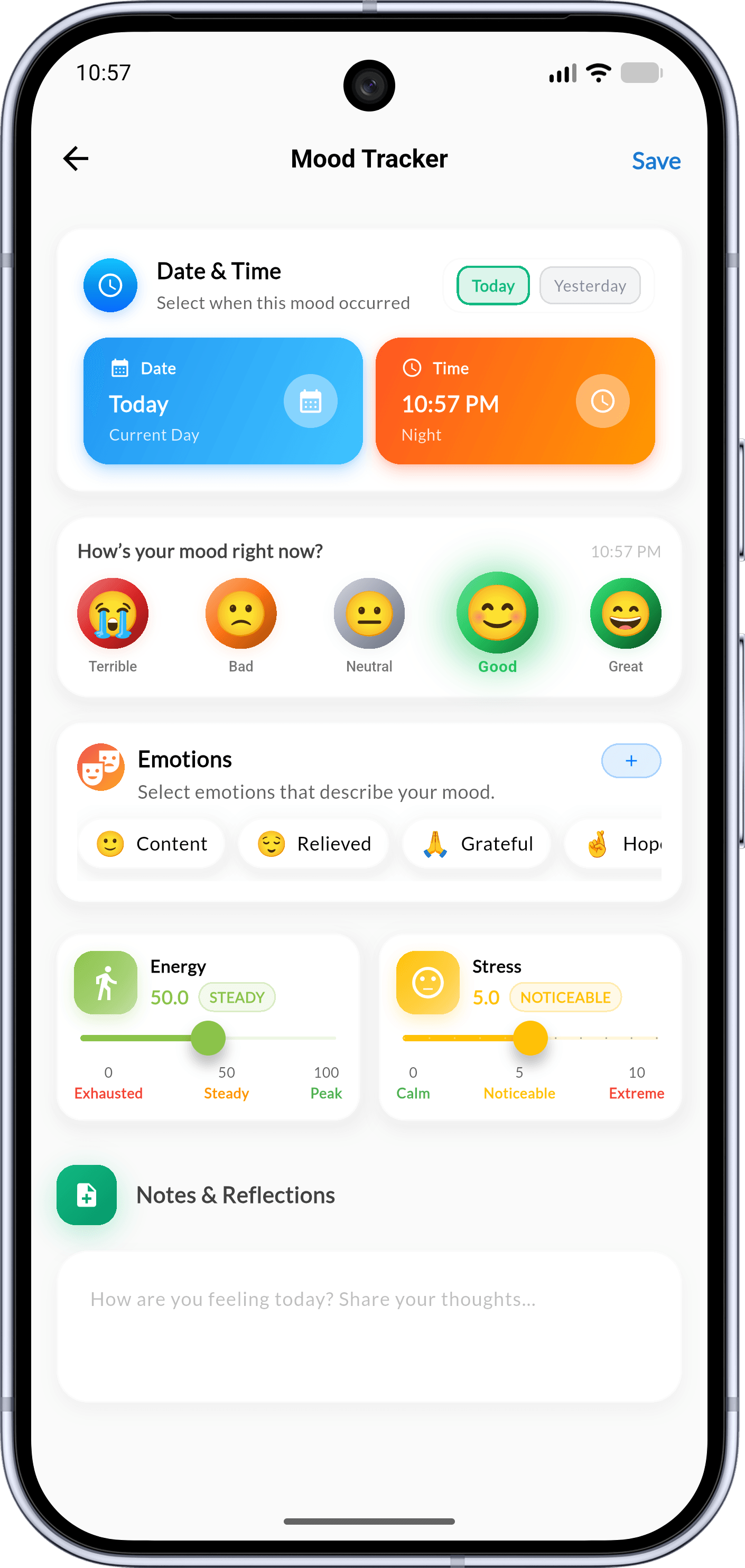 Habigrow App Interface - Feature View 6
